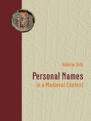 cover image of Personal Names in a Medieval Context
